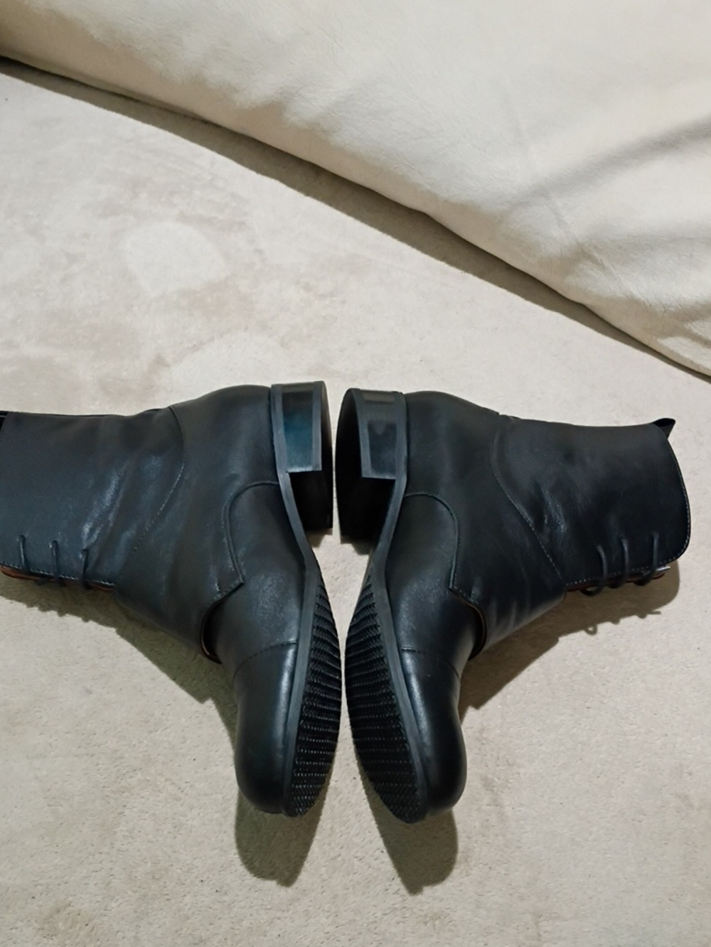 NWT.Bolton Monk Boots - Black Leather Men’s Ankle Boots - Picture 7 of 12